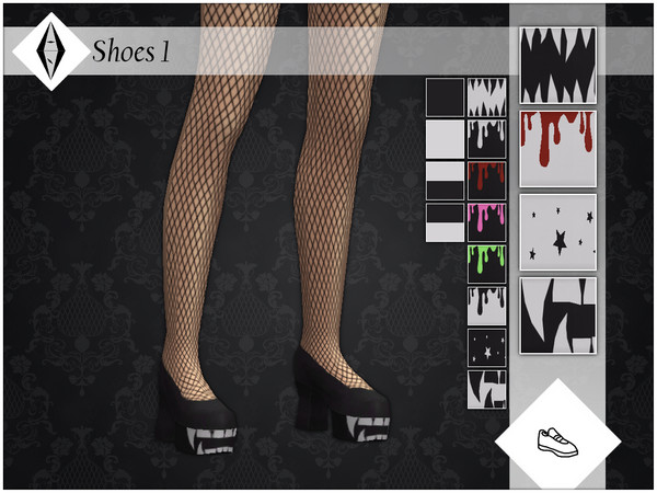 Sims 4 Shoes 1 by AleNikSimmer at TSR