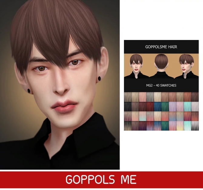 GPME HAIR MG2 at GOPPOLS Me » Sims 4 Updates