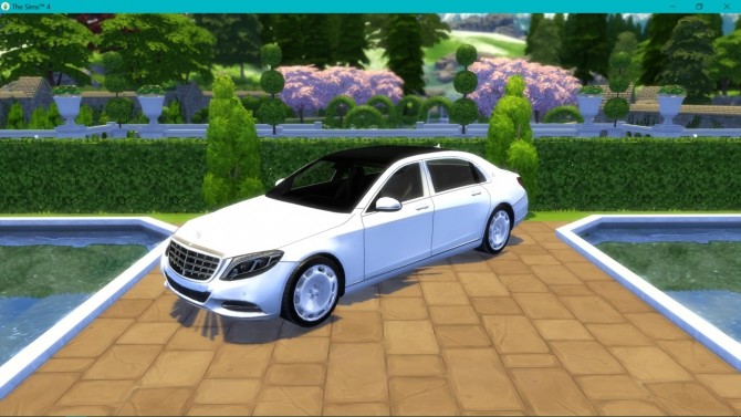 Sims 4 Mercedes Benz S600 Maybach at LorySims