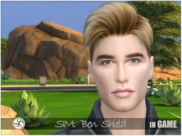 Sims 4 Ben Shield by BAkalia at TSR