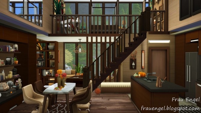 Sims 4 Autumn Cabin at Frau Engel