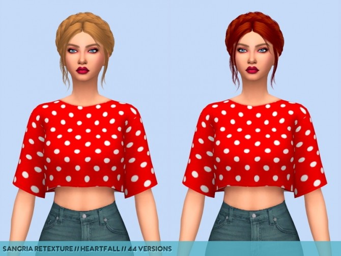 Sims 4 Nightcrawler hair retextures part 2 at Heartfall