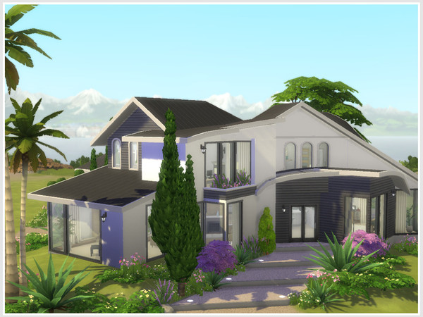 Sims 4 Grasmere house by philo at TSR