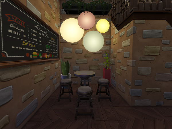 Sims 4 Amy Cafe by Ineliz at TSR