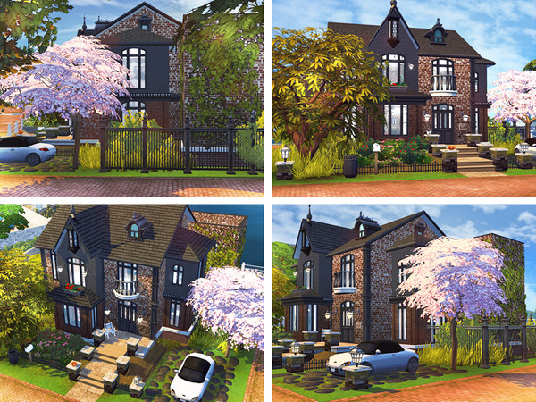 Sims 4 Vilma house by Rirann at TSR