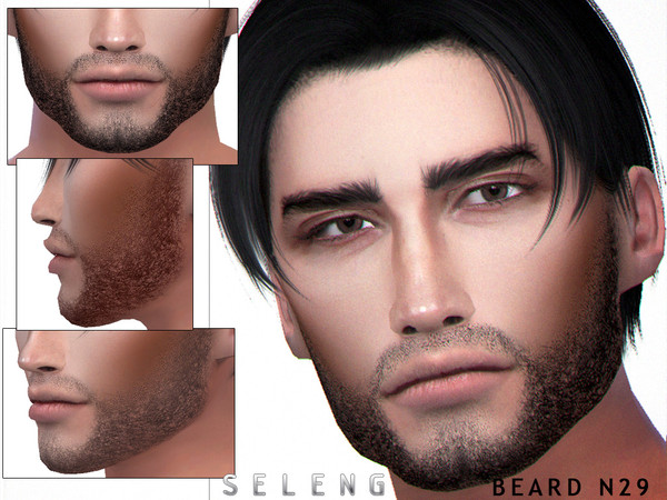 Sims 4 Beard N29 by Seleng at TSR