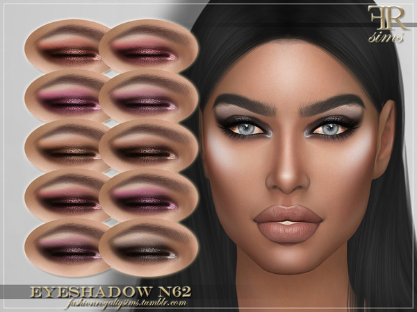 Sims 4 FRS Eyeshadow N62 by FashionRoyaltySims at TSR