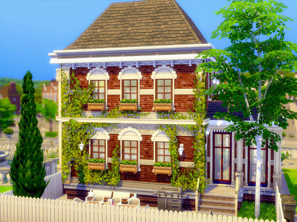 Sims 4 Pleasant House by sharon337 at TSR