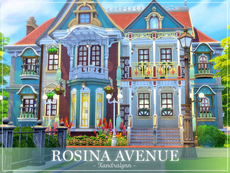 Rosina Avenue two-story dormitory by Xandralynn at TSR