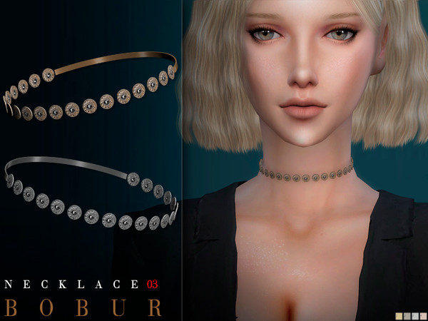 Sims 4 Necklace 03 by Bobur3 at TSR