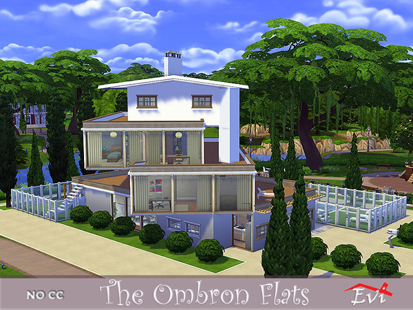 Sims 4 The Ombron Flats by evi at TSR