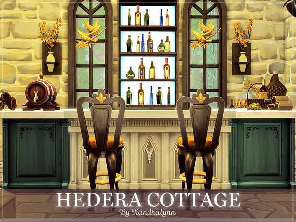 Sims 4 Hedera Cottage by Xandralynn at TSR