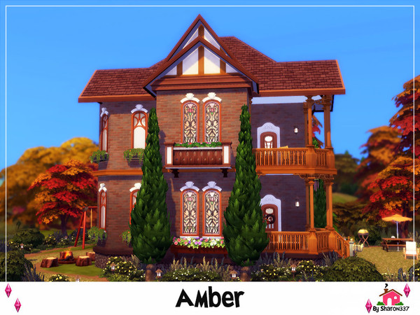 Sims 4 Amber house by sharon337 at TSR