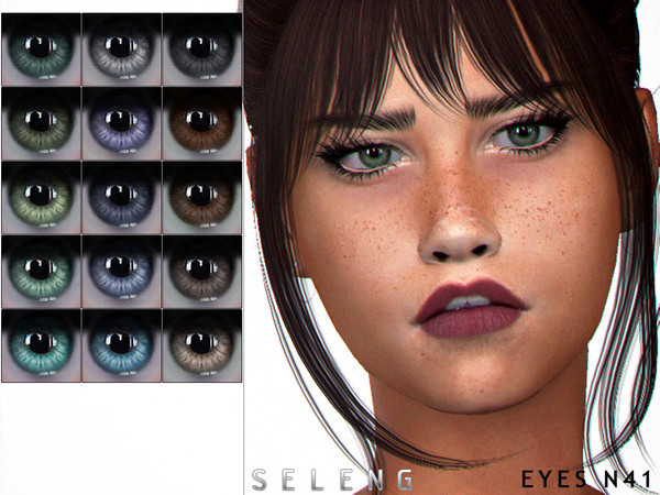 Sims 4 Eyes N41 by Seleng at TSR