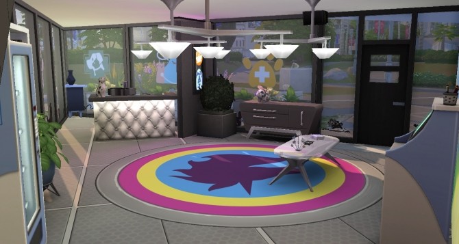 Sims 4 Starlight Paws vet clinic by Victor tor at Mod The Sims