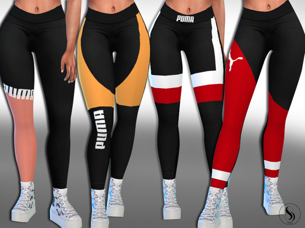 Sims 4 Exclusive Fitness Leggings Set by Saliwa at TSR
