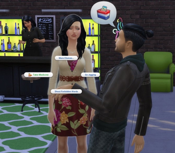 Sims 4 Socially Anxious Trait by scarletqueenkat at Mod The Sims