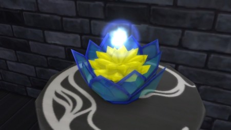 Luminous ball in lotus flower by Serinion at Mod The Sims