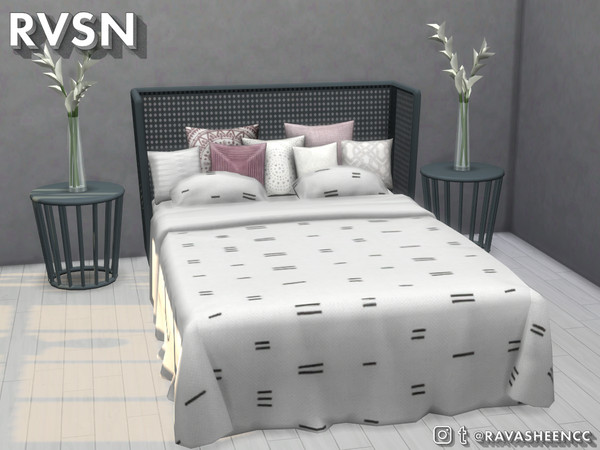 Sims 4 I Woke Up Like This   Double, Single, and Toddler Bed Set by RAVASHEEN at TSR