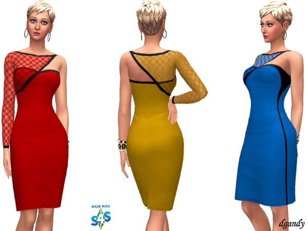 Sims 4 Dress 201910 15 by dgandy at TSR