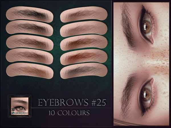 Sims 4 Eyebrows 25 by RemusSirion at TSR