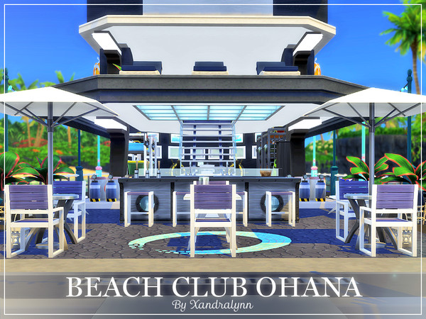 Sims 4 Beach Club Ohana by Xandralynn at TSR