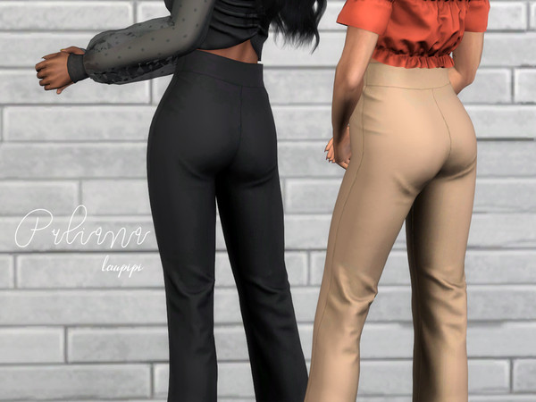 Sims 4 Puliana Pants by laupipi at TSR