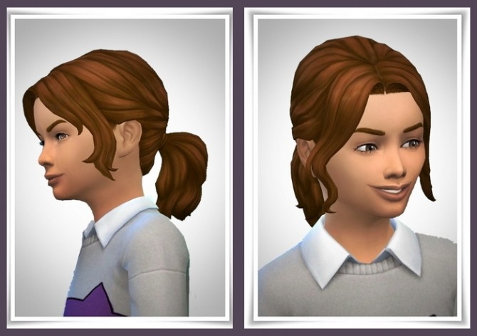 Sims 4 Lacey Hair at Birksches Sims Blog