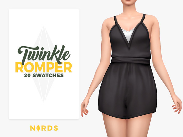 Sims 4 Twinkle Romper by Nords at TSR
