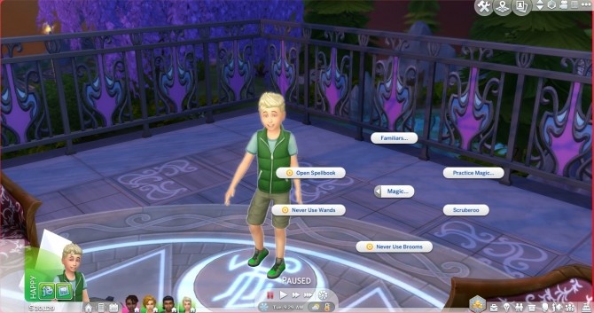 Sims 4 Spellcaster Child can Using Magic by novalpangestik at Mod The Sims
