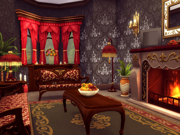 Sims 4 Hallows House Nocc by sharon337 at TSR