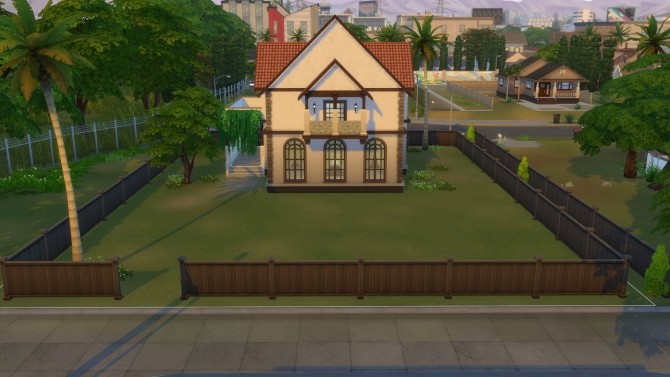 Sims 4 Family house furnished with kitchen and bathroom by ElvinGearMaster at Mod The Sims