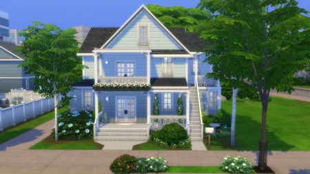 Wisteria Lane Part Two Four Houses by CarlDillynson at Mod The Sims