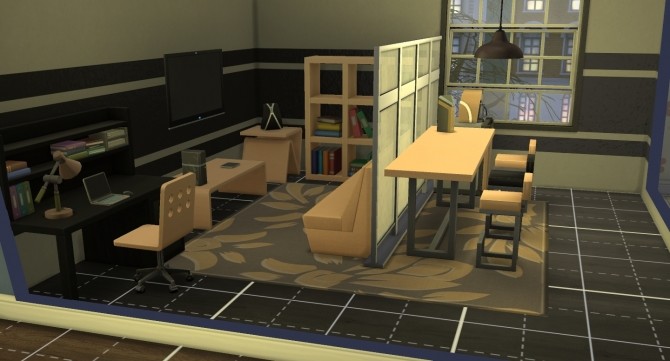 Sims 4 EP08 CafeCrema Recolor Set by Ailias at Mod The Sims