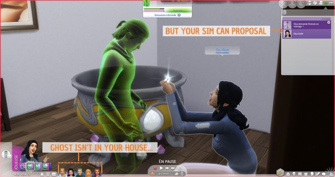 Sims 4 Proposal or Marry NPC Ghost by Nova JY at Mod The Sims