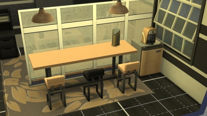 Sims 4 EP08 CafeCrema Recolor Set by Ailias at Mod The Sims