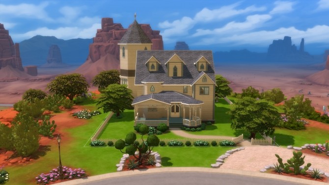 Sims 4 Victorian Style family home by ElvinGearMaster at Mod The Sims