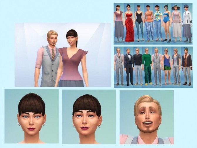 Sims 4 Harris and Scherz at KyriaT’s Sims 4 World
