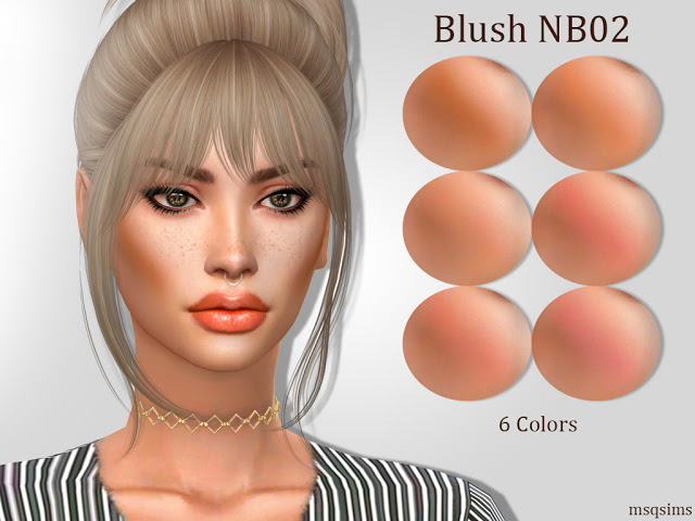 Sims 4 Blush NB02 at MSQ Sims