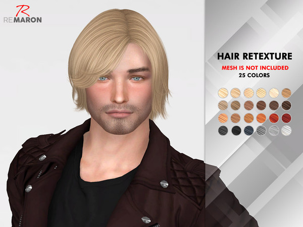 Sims 4 OE0416 Hair Retexture by remaron at TSR