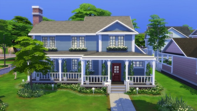 Sims 4 Wisteria Lane Part Two Four Houses by CarlDillynson at Mod The Sims