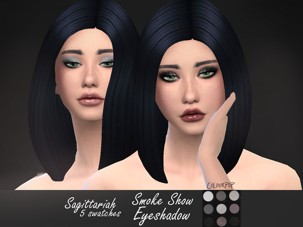 Sims 4 Smoke Show Eyeshadow by Sagittariah at TSR