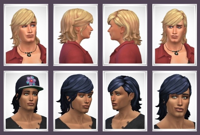 Sims 4 Clark Hair at Birksches Sims Blog