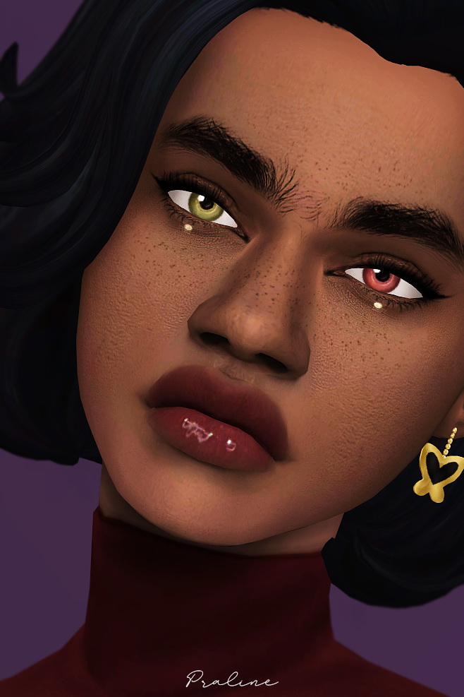 sims 4 maxis match eyes with stars