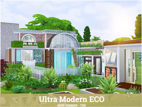 Sims 4 Ultra Modern ECO by Mini Simmer at TSR