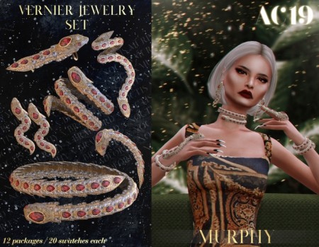 Vernier Jewelry Set AC 2019 – Day 16 by Silence Bradford at MURPHY