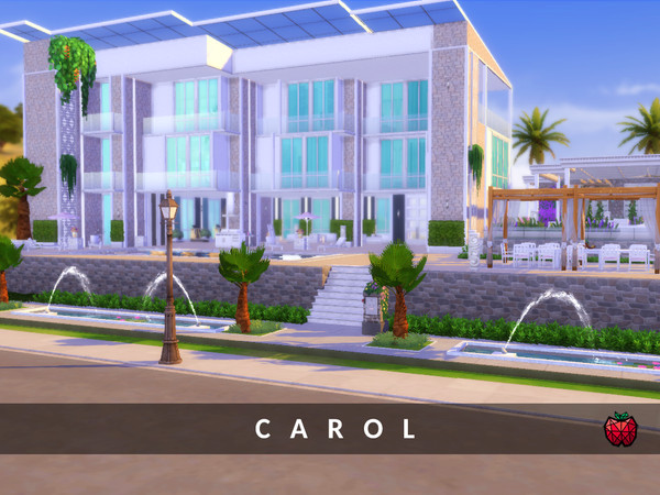 Sims 4 Carol home by melapples at TSR