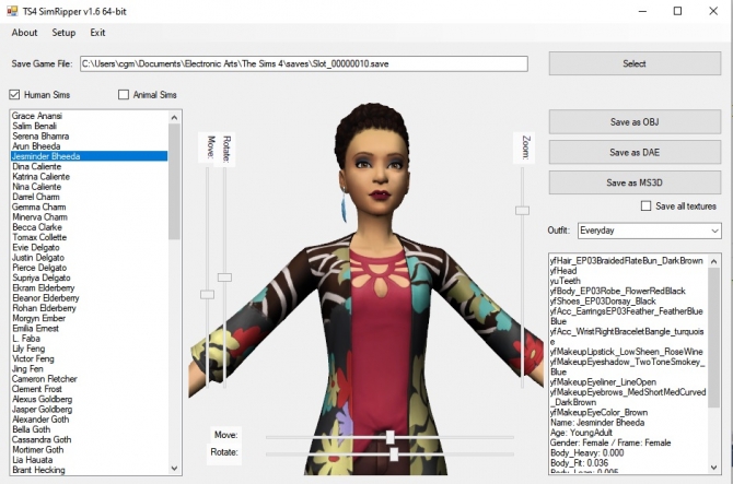 TS4 SimRipper - rip sims from savegames by CmarNYC at Mod The Sims ...