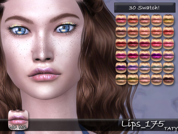 Sims 4 Lips 175 by tatygagg at TSR