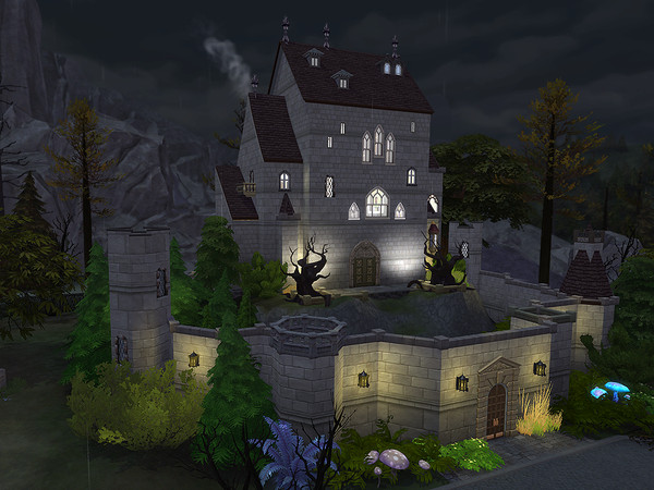 Sims 4 Supernatural Dorm by Ineliz at TSR